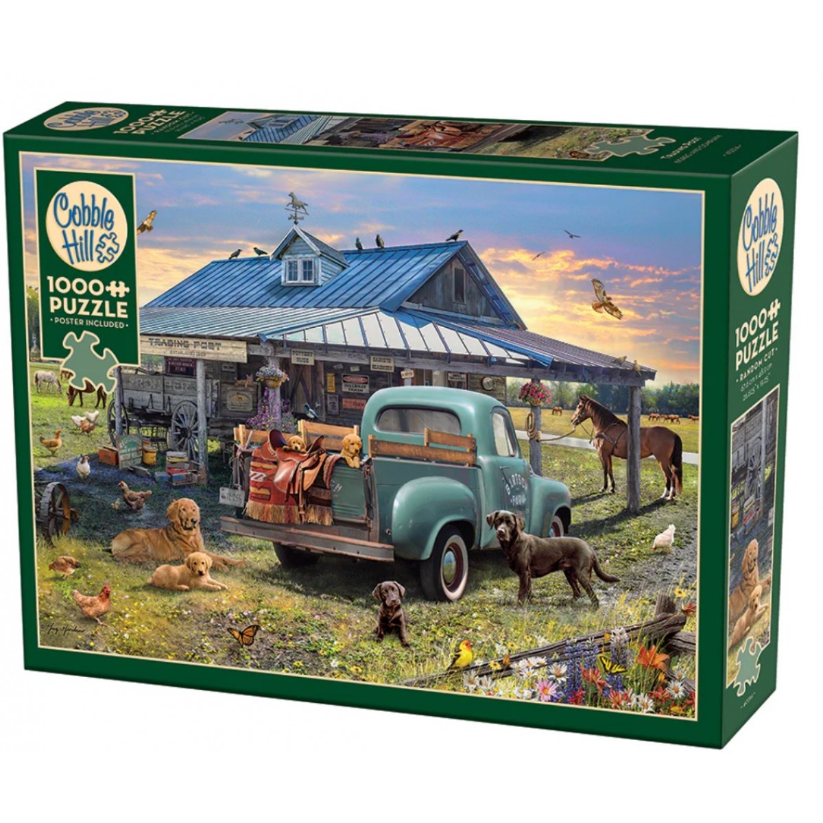 Cobble Hill Jigsaw Puzzle: Trading Post